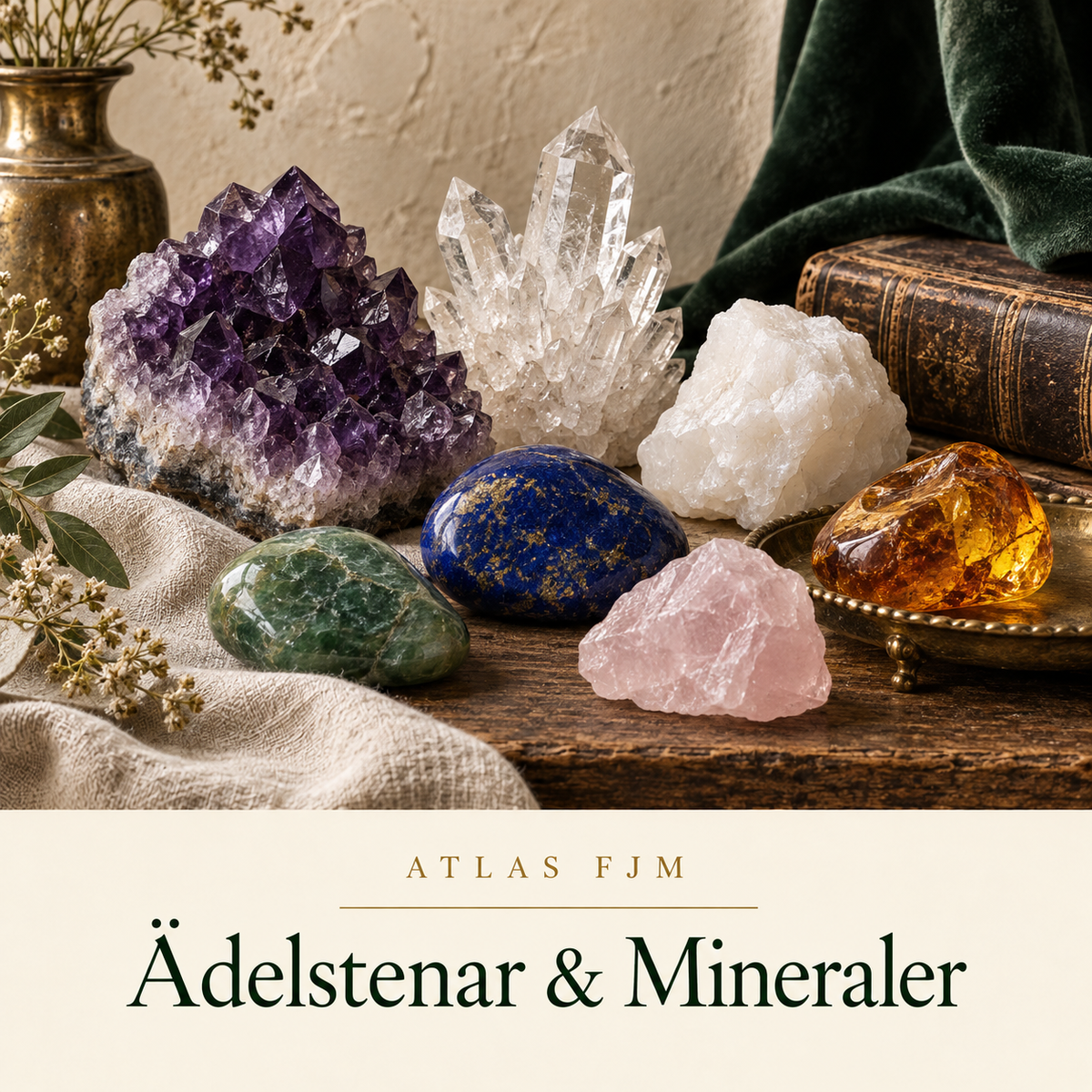 Ädelstenar & Mineraler