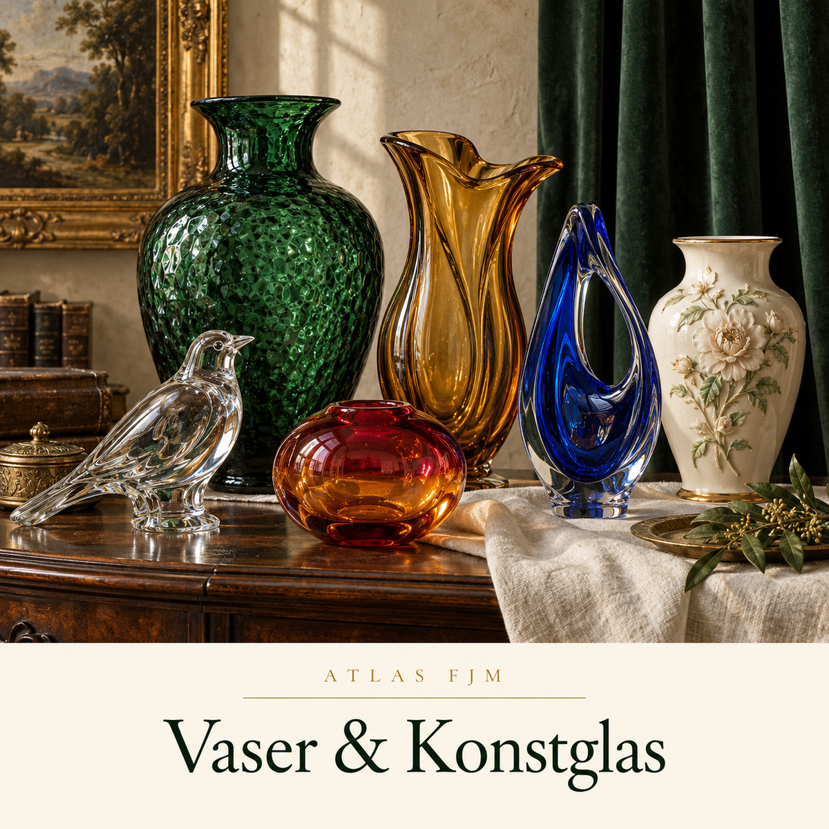 Vaser & Konstglas