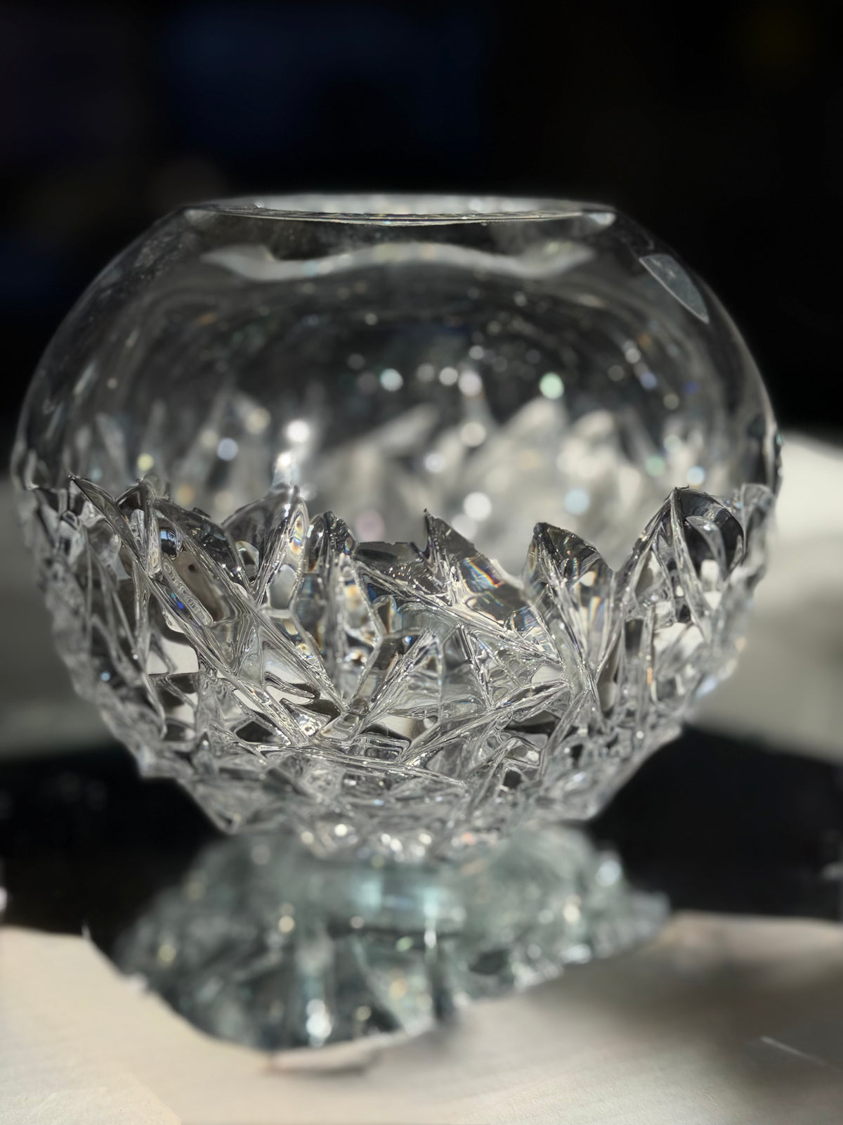 AFJM-0019: Orrefors Vas Carat – 12 × 12 cm